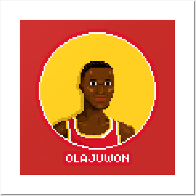 Hakeem The Dream Wall Art by PixelFaces